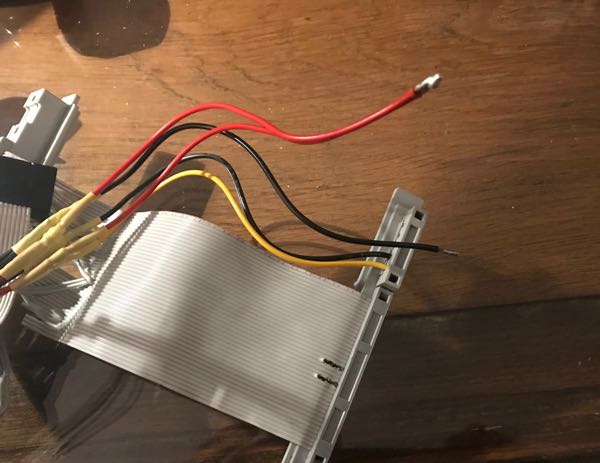 Color Classic 5V wire for additional PSU